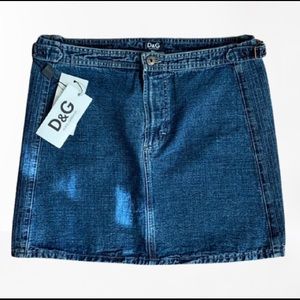 DOLCE & GABBANA Denim Jean Skirt D & G